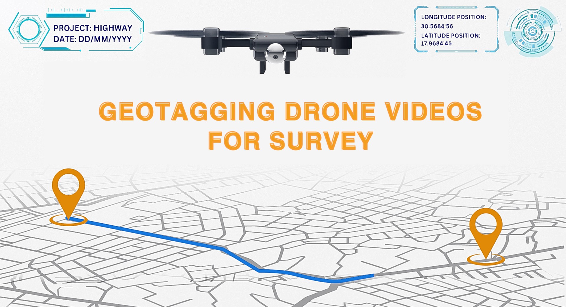 Geottagging Specialization: Geotagging Drone Videos for Survey